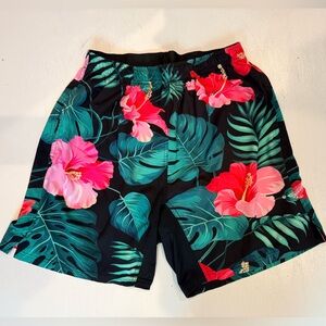 2POOD men’s tropical pattern large Shorts, like new